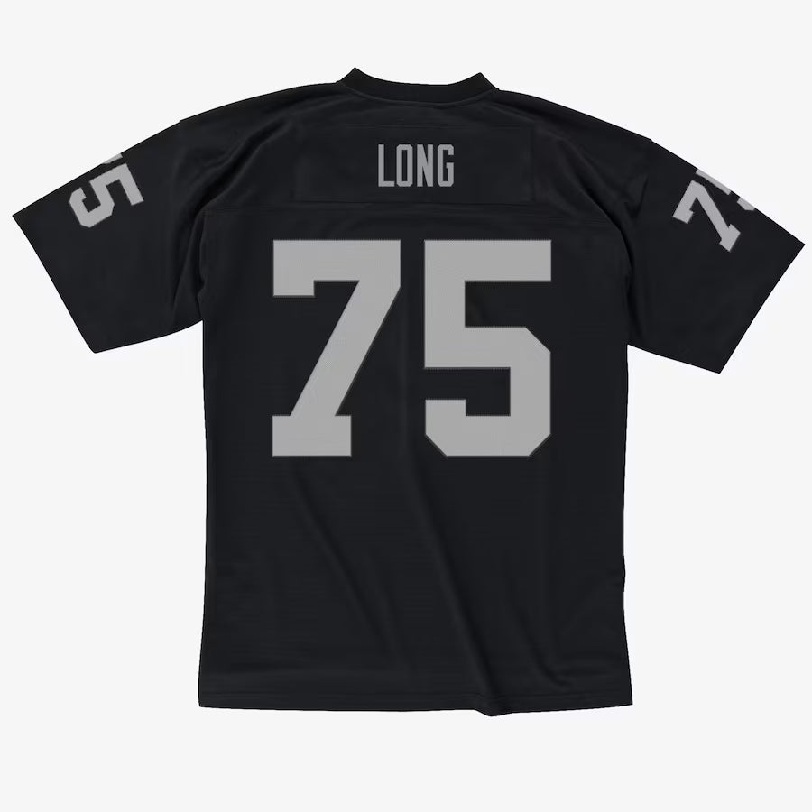 RAIDERS #75 LONG JERSEY-BLK
