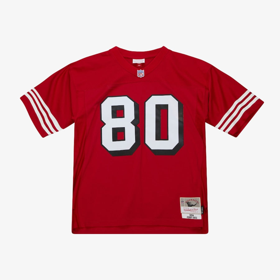 49ERS #80 RICE JERSEY-RED