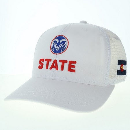 CSU STATE PRIDE TRUCKER-WHT