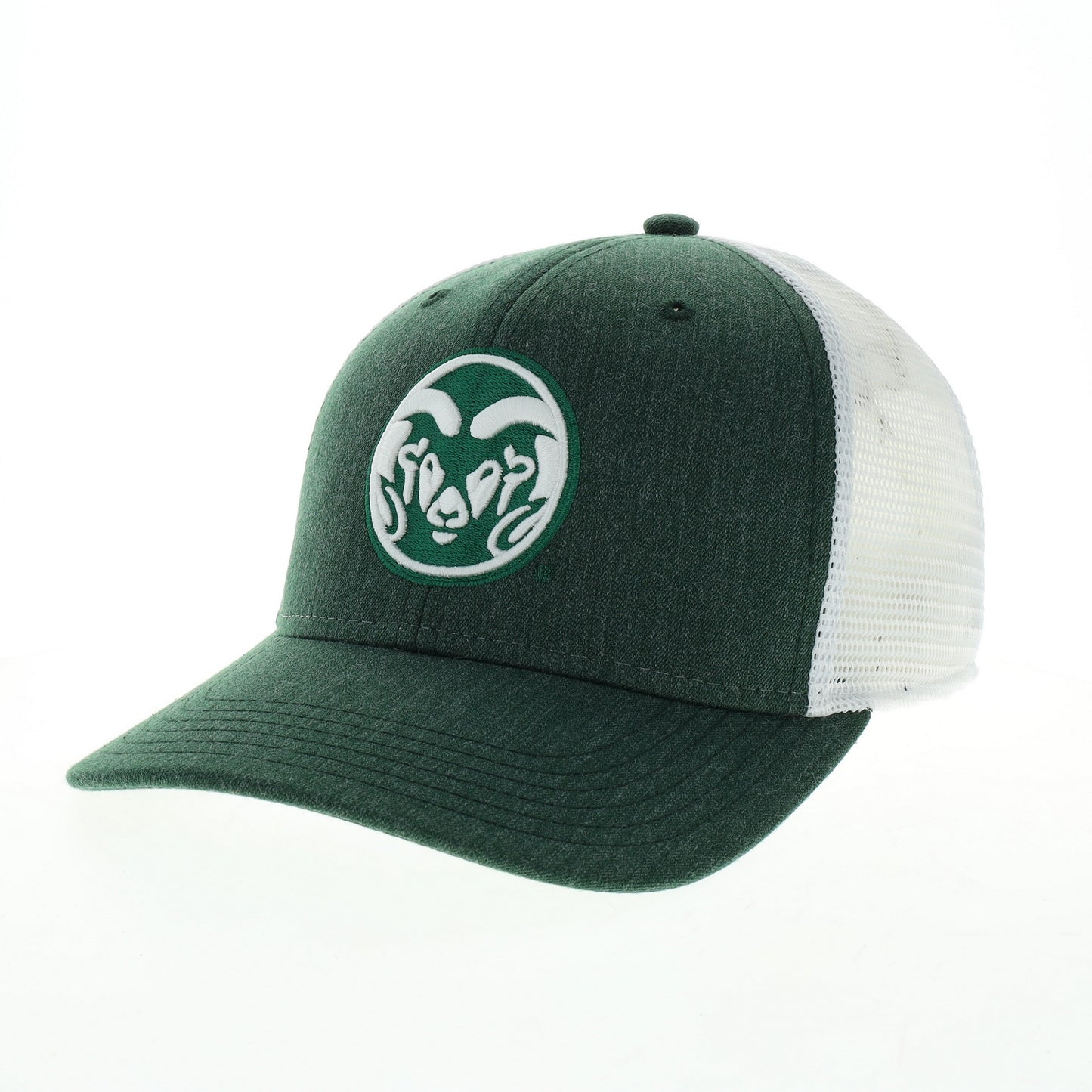 CSU RAMS LOGO TRUCKER HAT - GREEN