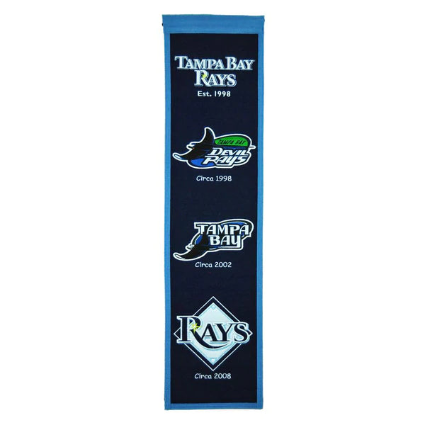 TAMPA BAY RAYS HERITAGE BANNER