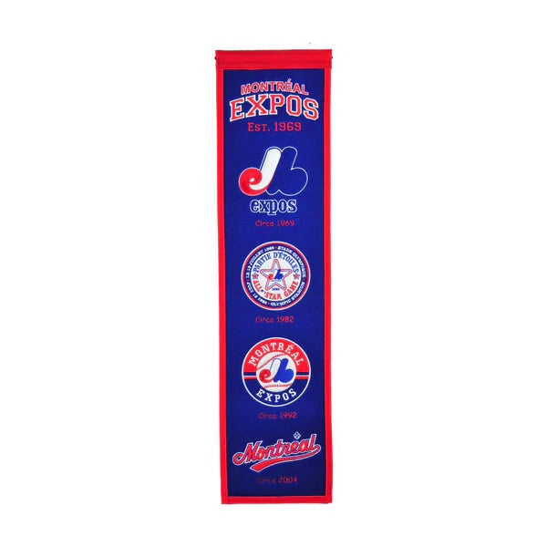 MONTREAL EXPOS HERITAGE BANNER