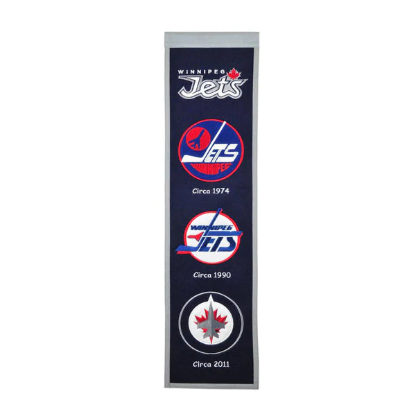 WINNIPEG JETS HERITAGE BANNER