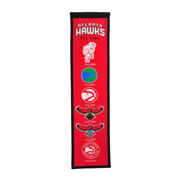 ATLANTA HAWKS HERITAGE BANNER