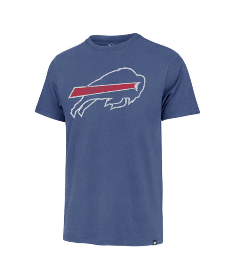 BUFFALO BILLS LOGO TEE - CADET BLUE