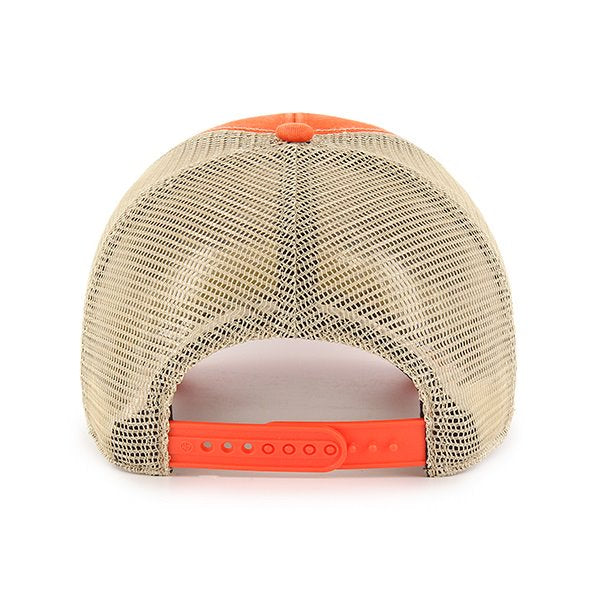 CLEMSON PAW LOGO TRUCKER HAT - ORANGE