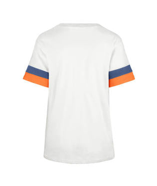 BRONCOS 'D' LOGO WOMEN'S SS-WHI