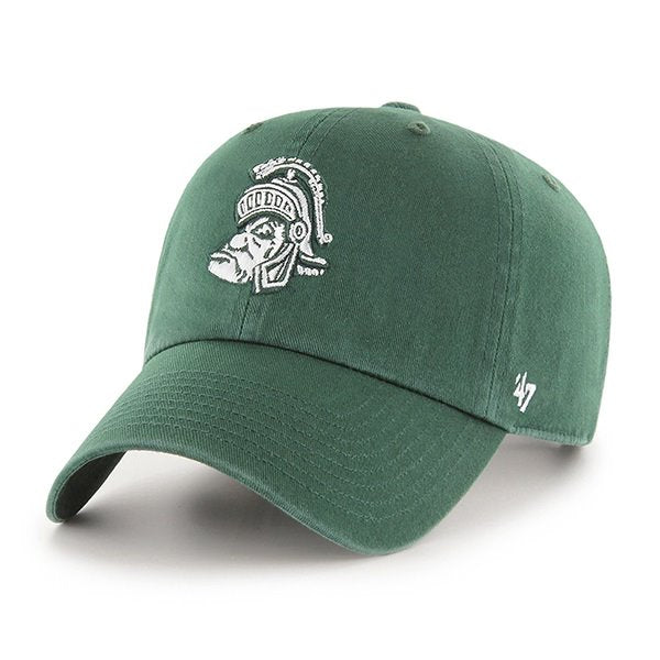 MICHIGAN STATE SPARTANS LOGO HAT - DARK GREEN