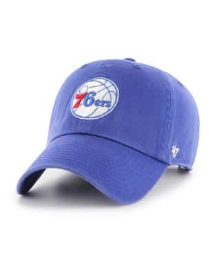 76ERS BASKETBALL LOGO HAT - ROYAL