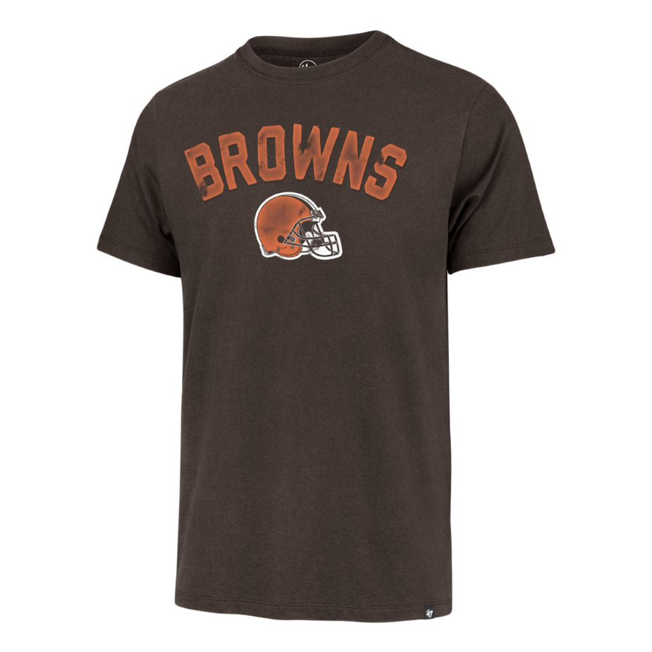 CLEVELAND BROWNS NAME/LOGO TEE - ESPRESSO