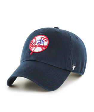 NEW YORK YANKEES TOP HAT LOGO HAT - NAVY