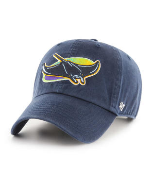 TAMPA BAY RAYS LEGACY LOGO HAT - NAVY