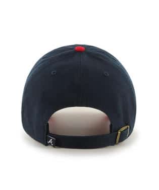 ATLANTA BRAVES 'A' 2-TONE HAT - NAVY/RED