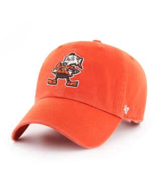 CLEVELAND BROWNS 'BROWNIE' HAT - ORANGE