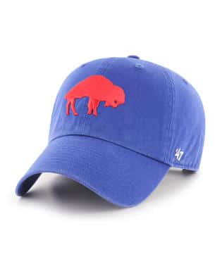 BUFFALO BILLS RETRO LOGO HAT - ROYAL