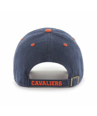 VIRGINIA CAVALIERS LOGO W/ NAME ON BILL HAT - NAVY