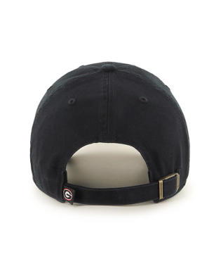 GEORGIA BULLDOGS 'BULLDOG' LOGO HAT - BLACK