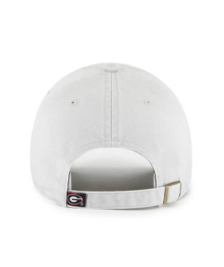 GEORGIA BULLDOGS 'BULLDOG' LOGO HAT - GRAY