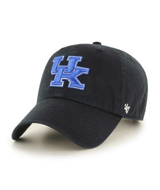 KENTUCKY WILDCATS 'UK' HAT - BLACK
