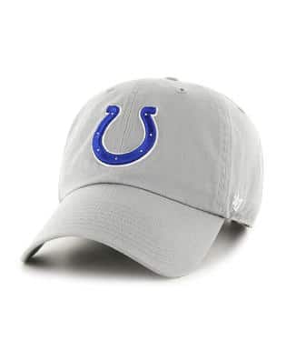 INDIANAPOLIS COLTS LOGO HAT - GRAY