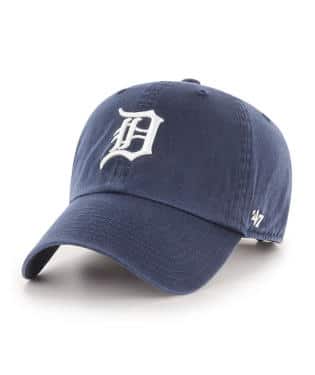 DETROIT TIGERS 'D' LOGO HAT-NVY