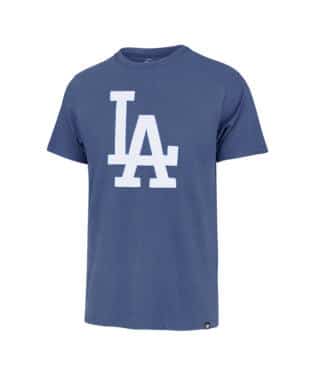LOS ANGELES DODGERS APPLIQUE TEE - CADET BLUE