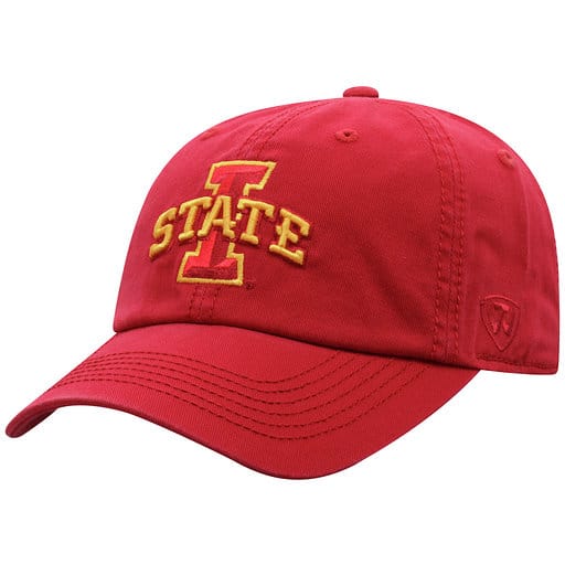 IOWA STATE CYCLONES CREW HAT – CARDINAL