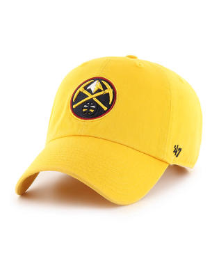 DENVER NUGGETS LOGO HAT - YELLOW
