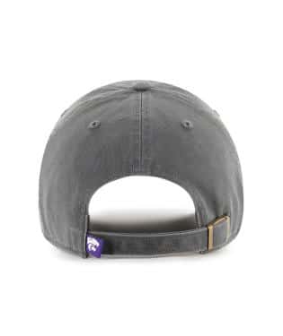 KANSAS STATE WILDCATS LOGO HAT - CHARCOAL