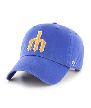 MARINERS TRIDENT LOGO HAT - ROYAL