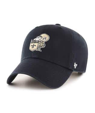 NEW ORLEANS SAINTS 'SIR SAINT' LOGO - BLACK