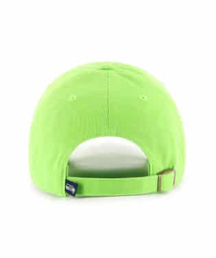 SEATTLE SEAHAWKS LOGO HAT - LIME
