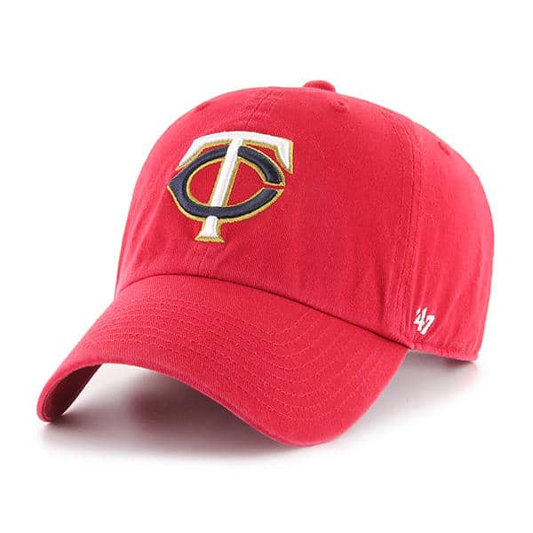 MINNESOTA TWINS 'TC' LOGO HAT – RED