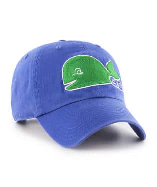 HARTFORD WHALERS 'WHALE' LOGO - ROYAL