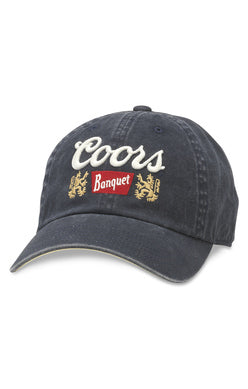 COORS BANQUET HAT - NAVY