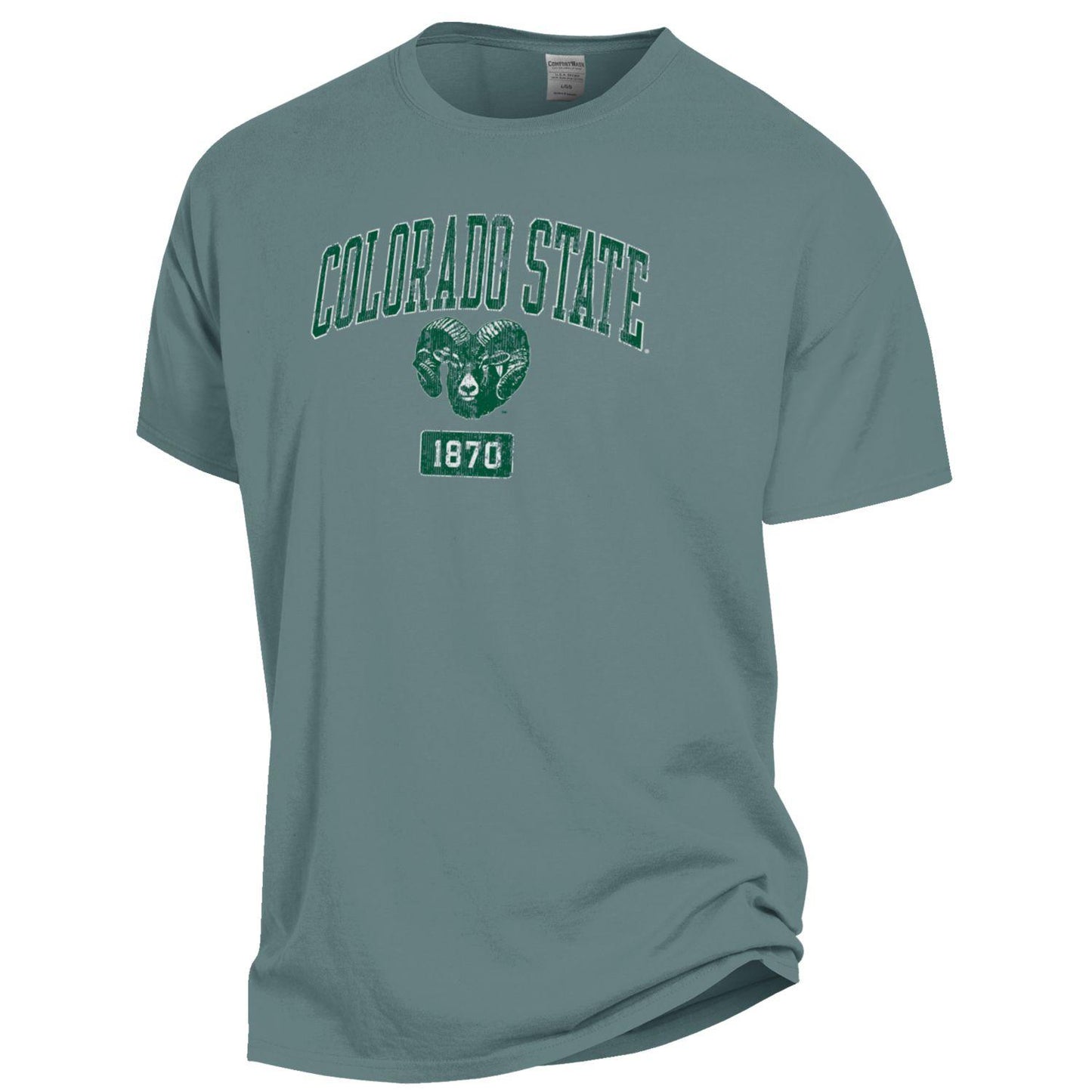 CSU NAME,LOGO,EST SS T-SHIRT-CYP
