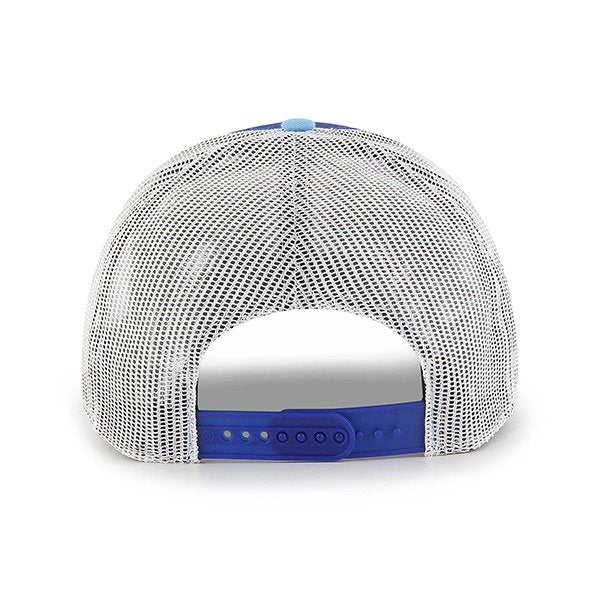KANSAS CITY ROYALS LOGO TRUCKER HAT W/ SIDE PATCH