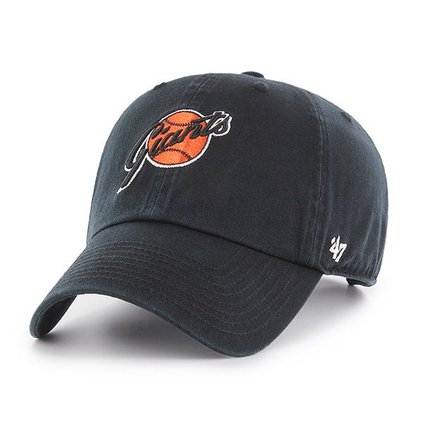 SAN FRANCISCO GIANTS BASEBALL LOGO HAT - BLACK
