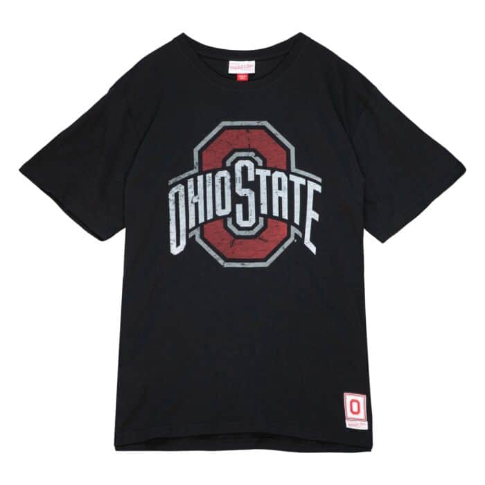 OHIO STATE BUCKEYES LOGO TEE - BLACK