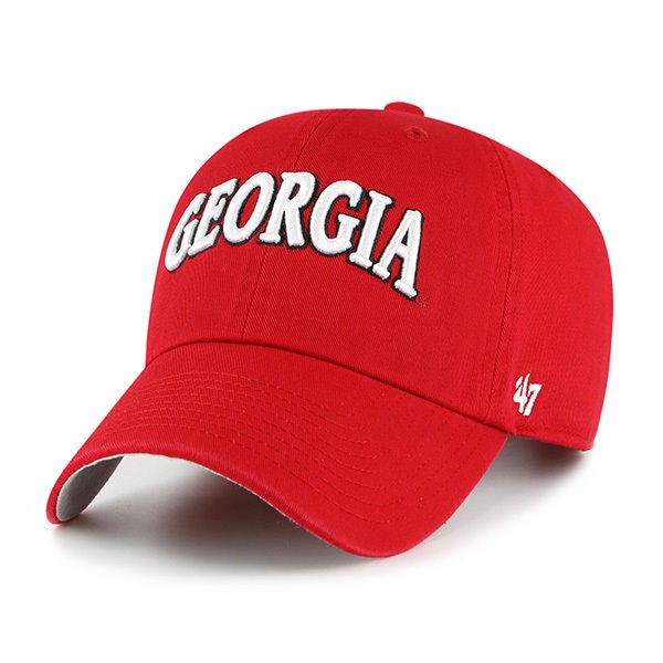 GEORGIA BULLDOGS NAME HAT - RED