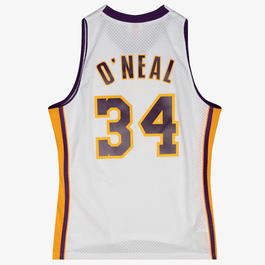 LAKERS #34 SHAQ JERSEY-WHI
