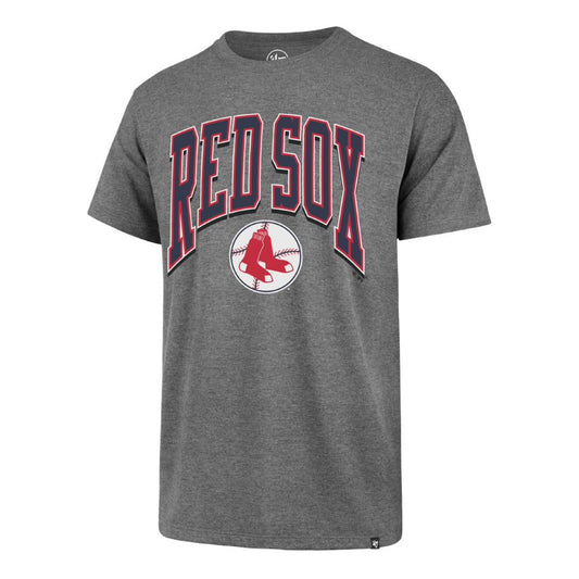 BOSTON RED SOX NAME/LOGO SS TEE-GREY