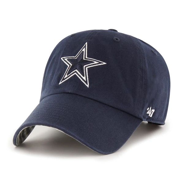 COWBOYS ZUBAZ LOGO HAT-NVY