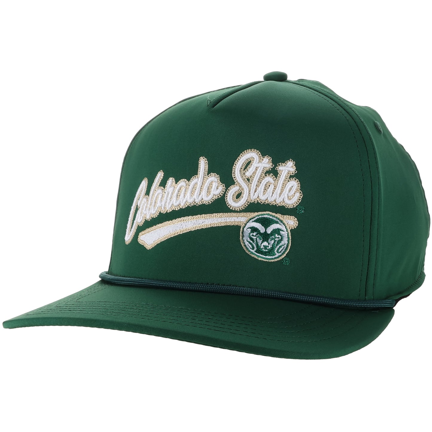 CSU SCRIPT NAME ROPE HAT-GRN