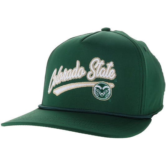 CSU SCRIPT NAME ROPE HAT-GRN
