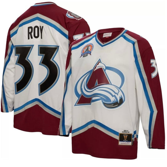 AVALANCHE ROY JERSEY-WHI