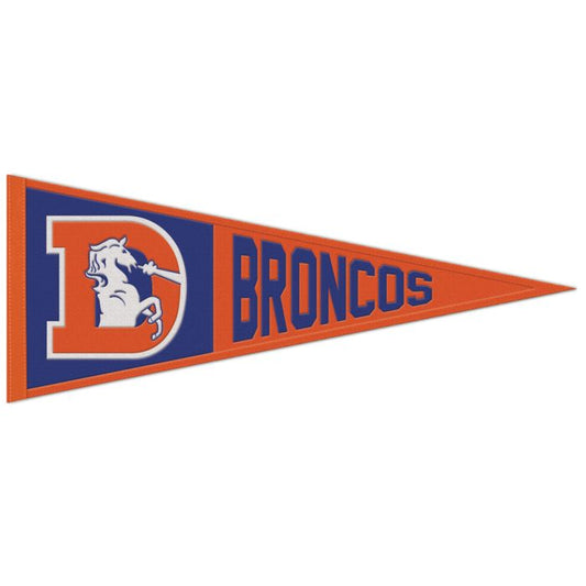 BRONCOS RETRO D PENNANT