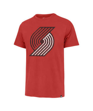 TRAILBLAZERS LOGO ONLY SS-RED