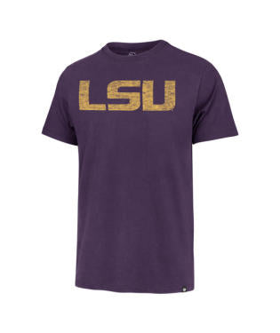 LSU 'LSU' LOGO SS-PUR