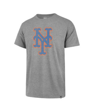 NEW YORK METS LOGO SS-GREY